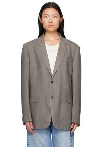 Maison Margiela Gray Lightweight Blazer