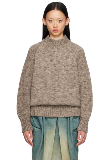 Maison Margiela Brown Botanical Dye Sweater