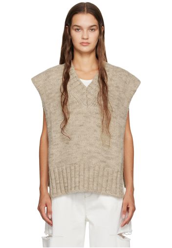 Maison Margiela Brown Extended Vest