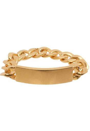 Maison Margiela Gold Curb Bracelet