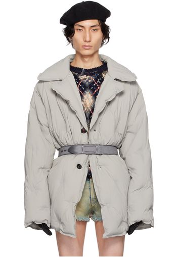 Maison Margiela Gray Padded Puffer Jacket