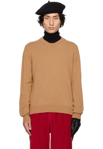 Maison Margiela Tan Crewneck Sweater