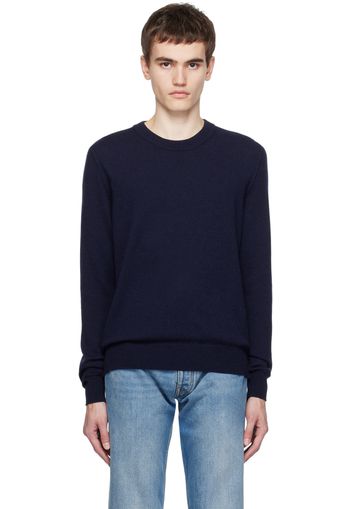 Maison Margiela Navy Crewneck Sweater