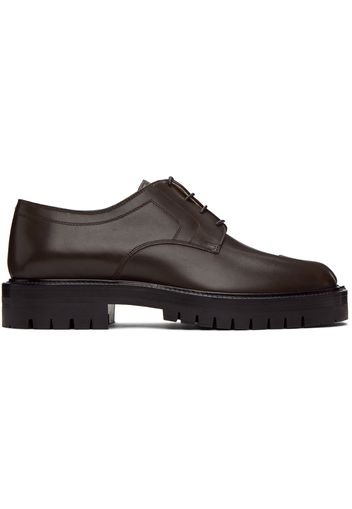 Maison Margiela Brown Tabi Derbys