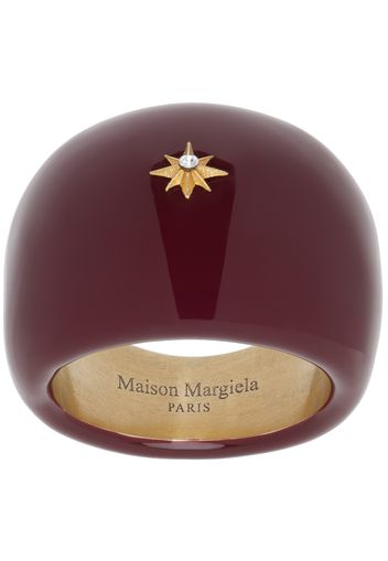 Maison Margiela Burgundy Signet Ring