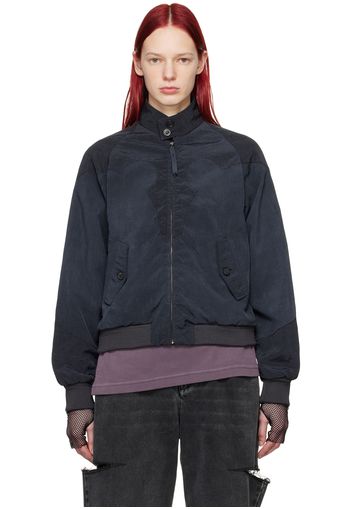 Maison Margiela Black Yoke Bomber Jacket