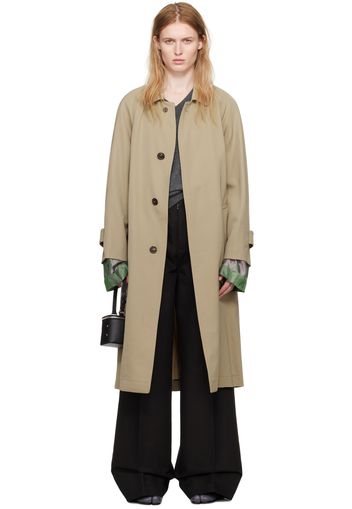 Maison Margiela Beige Belted Trench Coat