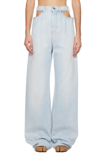 Maison Margiela Blue Décortiqué Jeans