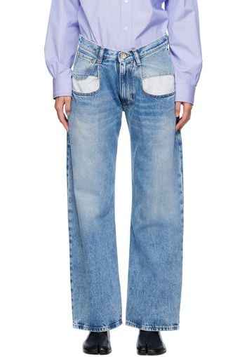 Maison Margiela Blue Straight Jeans