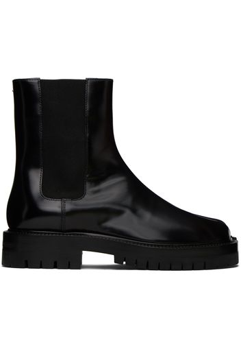 Maison Margiela Black Tabi County Chelsea Boots