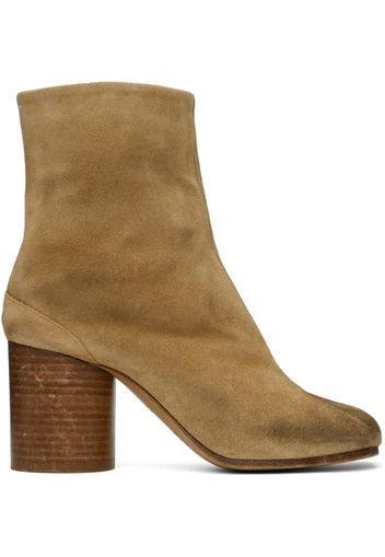 Maison Margiela Beige Tabi Ankle Boots