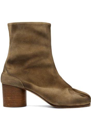 Maison Margiela Beige Tabi Ankle Boots