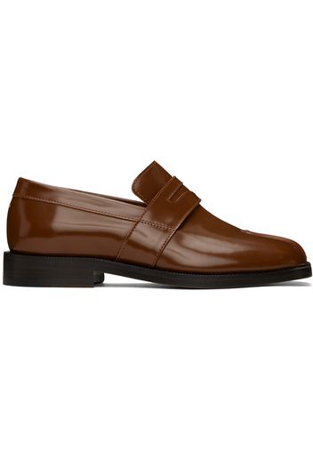 Maison Margiela Brown Tabi Loafers