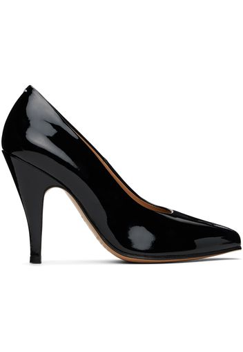 Maison Margiela Black Tabi Patent Heels