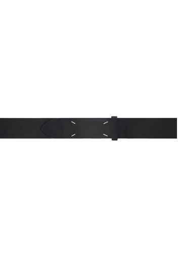 Maison Margiela Black Four Stitches Belt