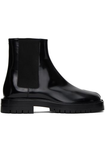 Maison Margiela Black Tabi County Chelsea Boots