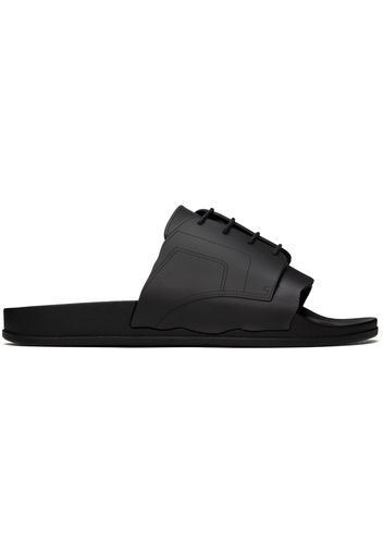 Maison Margiela Black Pool Slides