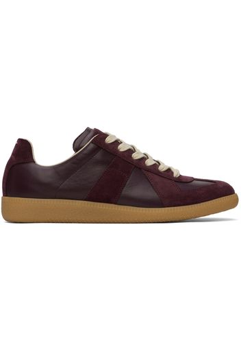 Maison Margiela Burgundy Replica Sneakers