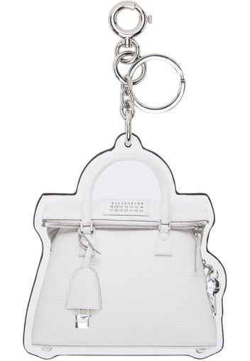 Maison Margiela White 5AC Classique Bag Charm