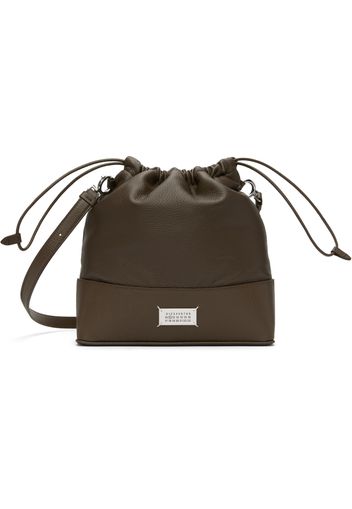 Maison Margiela Brown 5AC Daily Drawstring Small Backpack