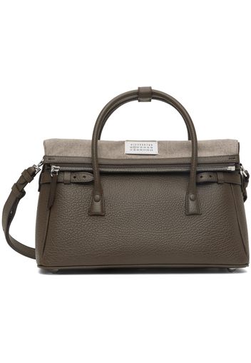 Maison Margiela Brown 5AC Top Handle Bag