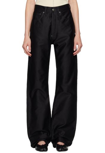 Maison Margiela Black 5-Pocket Trousers