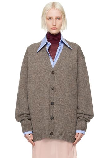 Maison Margiela Gray Shetland Cardigan