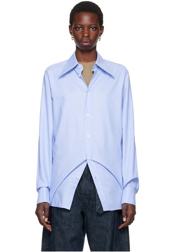 Maison Margiela Blue Oxford Shirt