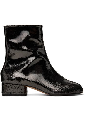 Maison Margiela Gunmetal Tabi Mirror Boots