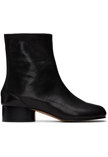 Maison Margiela Black Tabi Ankle Boots