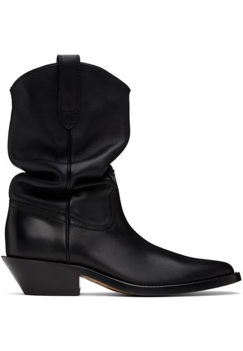 Maison Margiela Black Tabi Western Boots