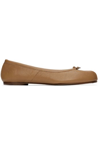 Maison Margiela Tan Tabi Ballerina Flats