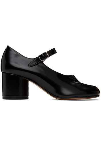 Maison Margiela Black Tabi Mary Jane Heels