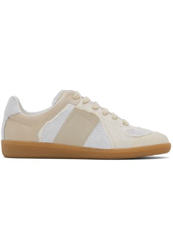 Maison Margiela Beige Replica Inside Out Sneakers