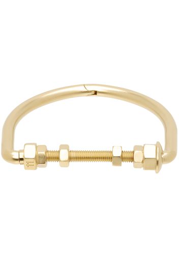 Maison Margiela Gold Bolt & Nut Bracelet