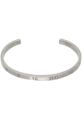 Maison Margiela Silver Numerical Cuff Bracelet