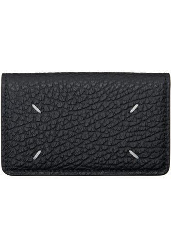 Maison Margiela Black Four Stitches Card Holder