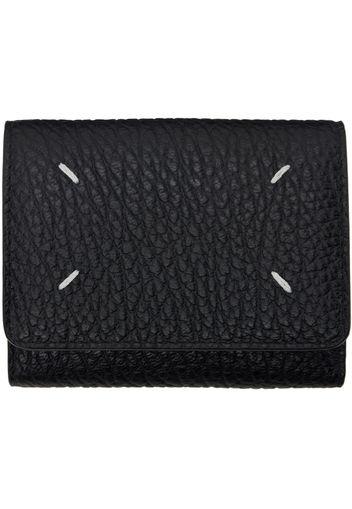 Maison Margiela Black Four Stitches Wallet