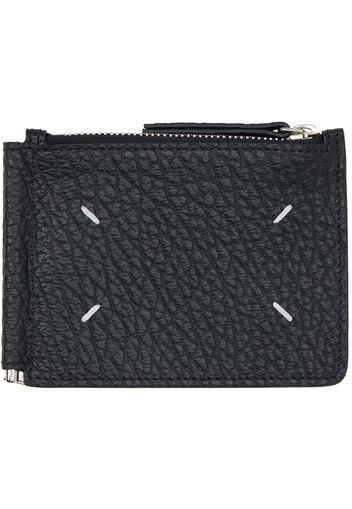 Maison Margiela Black Four Stitches Wallet