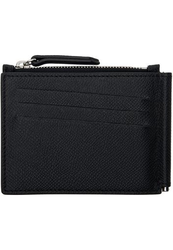 Maison Margiela Black Money Clip Wallet