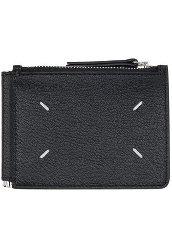 Maison Margiela Black Four Stitches Wallet