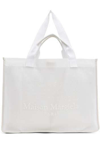 Maison Margiela White Cabras Large Shopping Tote