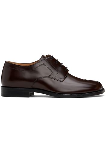 Maison Margiela Brown Tabi Lace-Up Oxfords