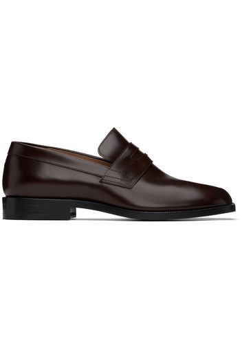 Maison Margiela Brown Tabi Loafers