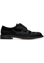 Maison Margiela Black Velvet Derbys