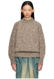 Maison Margiela Brown Botanical Dye Sweater