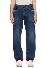 Maison Margiela Indigo Distressed Jeans