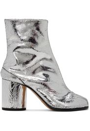 Maison Margiela Silver Tabi Broken Mirror Boots