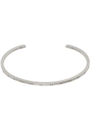 Maison Margiela Silver Numerical Cuff Bracelet