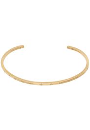 Maison Margiela Gold Numerical Cuff Bracelet